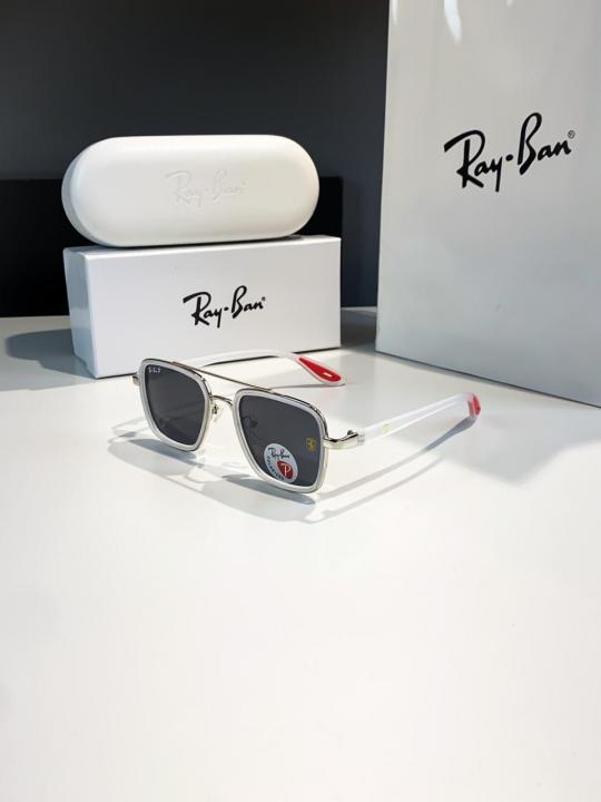 Stylish RB Ferari Ice Black Sunglass For Men & Women