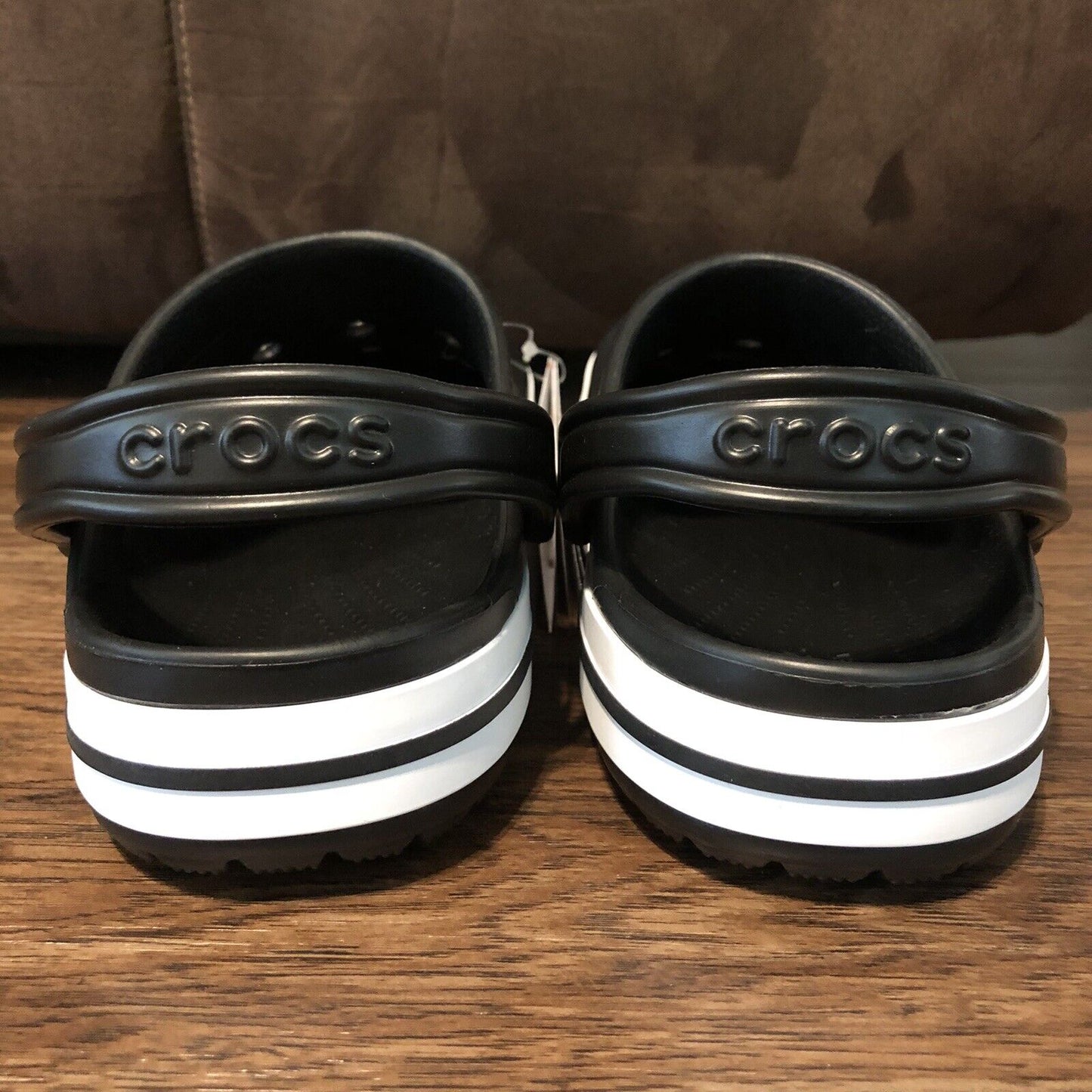 Croc Baya Band Black Slides Flip Flop For Men