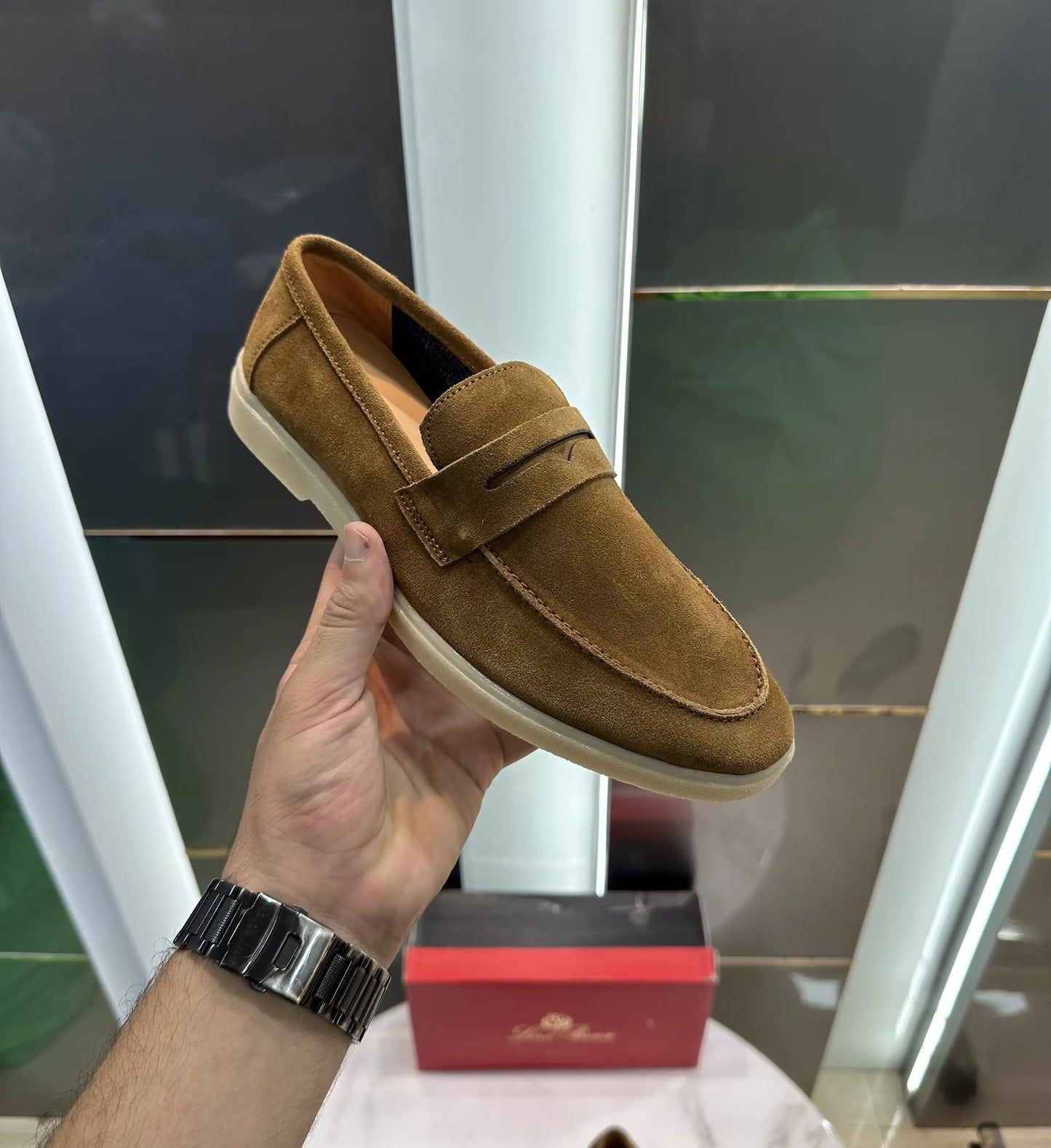 Loro_Piana_Tan Premium Formal Loafer