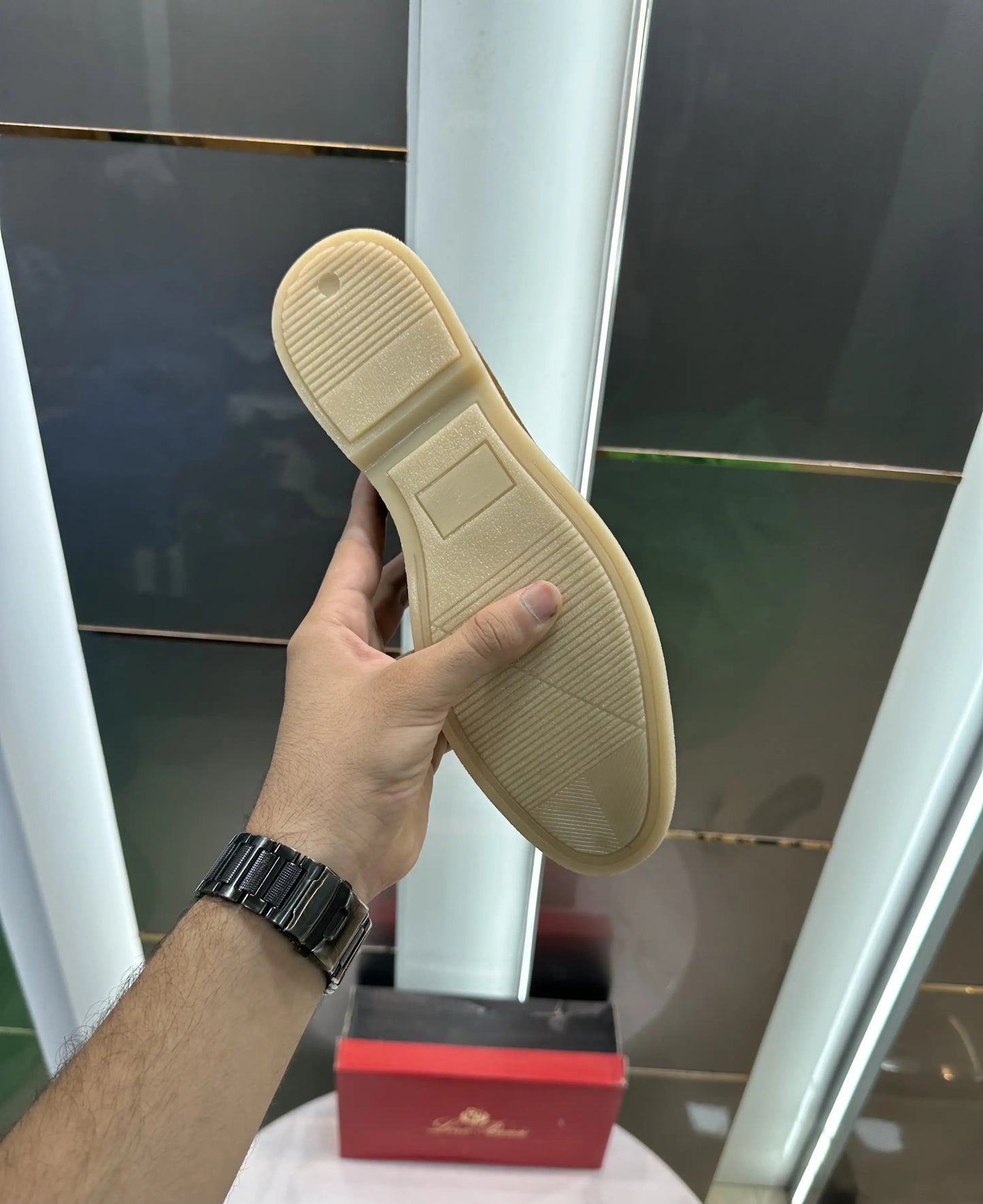 Loro_Piana_Tan Premium Formal Loafer