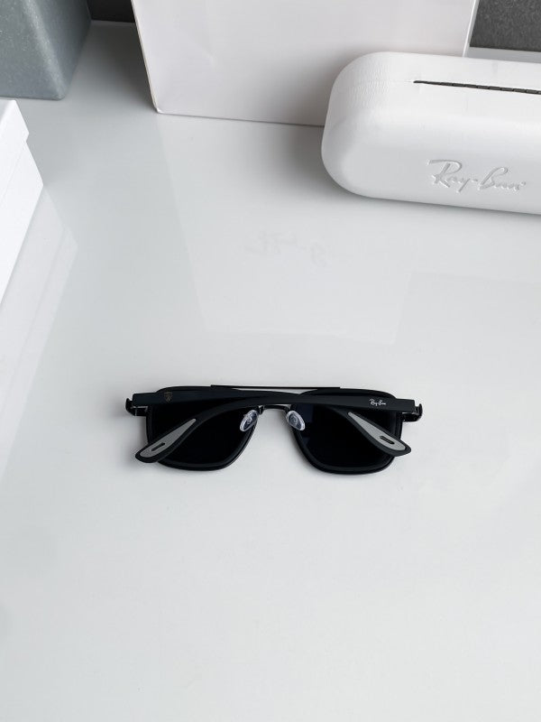 Stylish RB Ferari Full Black Sunglass For Men & Women