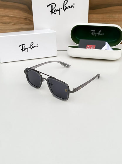 Stylish RB Ferari Grey Black Sunglass For Men & Women