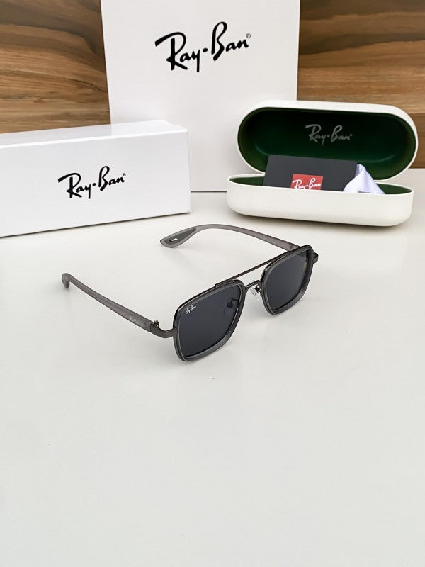 Stylish RB Ferari Grey Black Sunglass For Men & Women