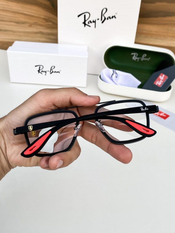 Stylish RB Ferari Transparent Frame For Men & Women