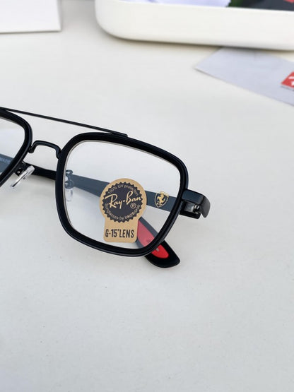 Stylish RB Ferari Transparent Frame For Men & Women