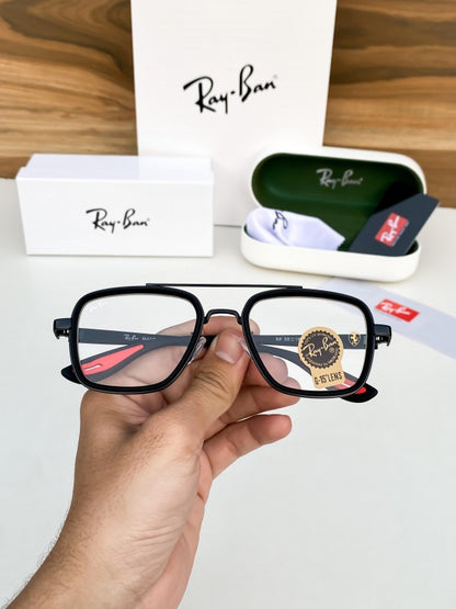 Stylish RB Ferari Transparent Frame For Men & Women