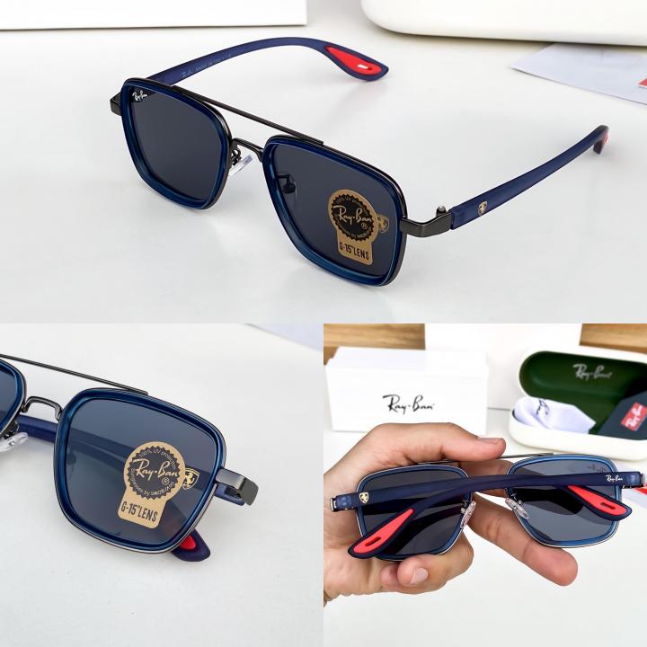 Stylish RB Ferari Blue Sunglass For Men & Women