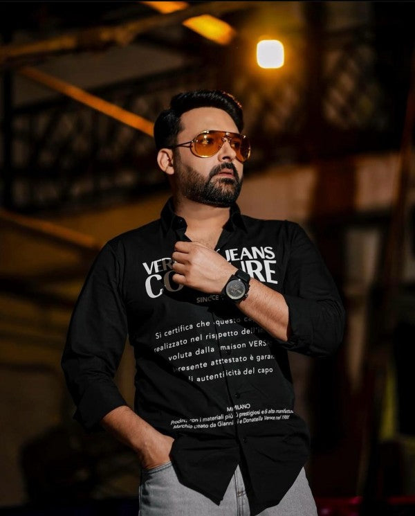 Versaac_e_Couture Black Premium Shirt F1450-BL