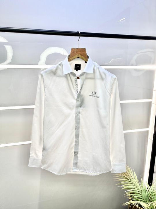 Armaan_i_Exchange Reflective White Premium Shirt F2500-WH