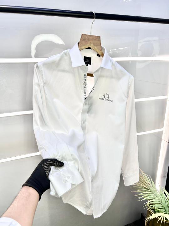 Armaan_i_Exchange Reflective White Premium Shirt F2500-WH