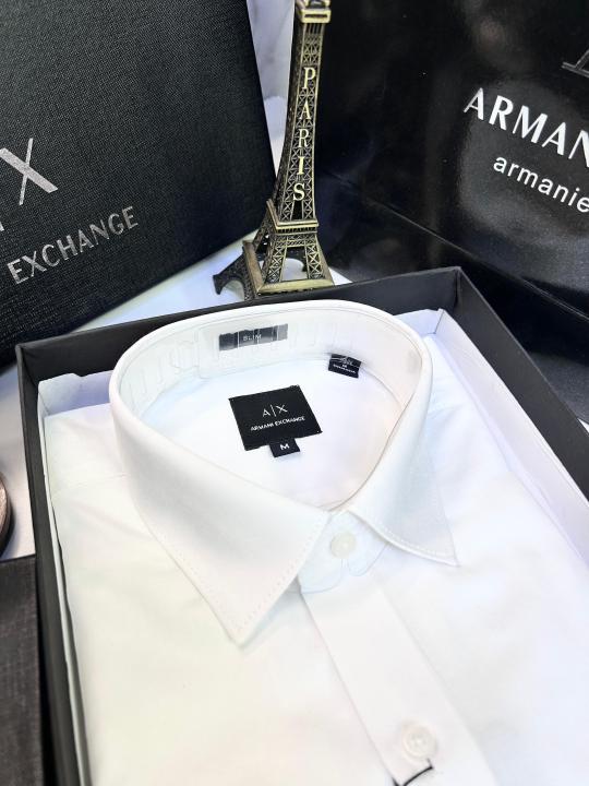 Armaan_i_Exchange Reflective White Premium Shirt F2500-WH
