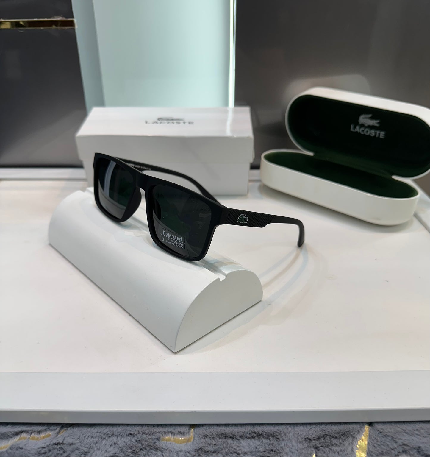 Luxury_Polarized_Lacostee_Sunglass With OG Box Packing
