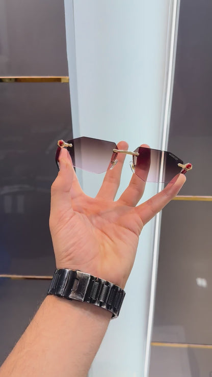 Luxury Stylish Moscoot_UV Protected Sunglass With Complete Box Packaging