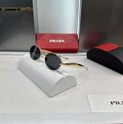 Luxury Stylish Praa_da_UV Protected Sunglass With Complete Box Packaging