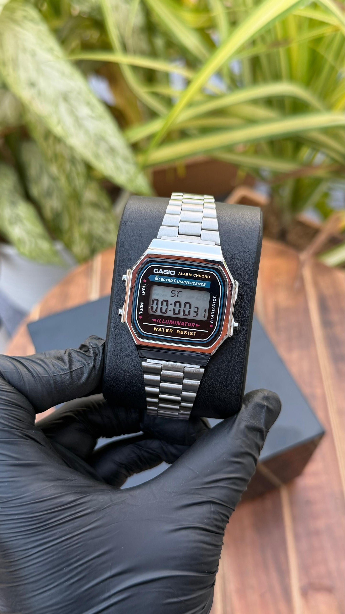 Casiio Eectro Luminescence Silver Premium Watch For Men
