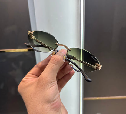 Luxury Cartierr UV Protected Premium Sunglasses With Complete Box Packaging